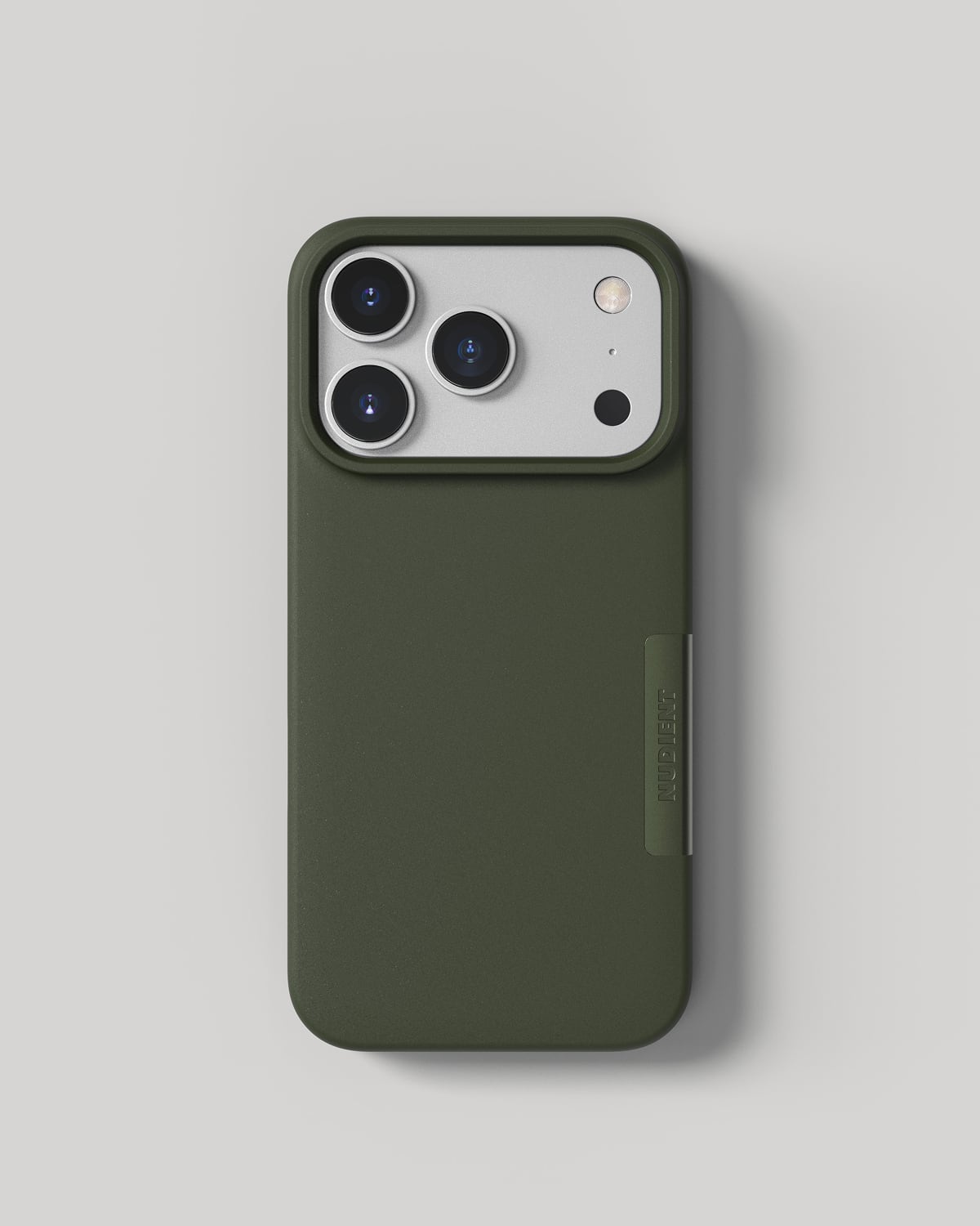 Thin Case Pine Green iPhone 17 Pro – NUDIENT1