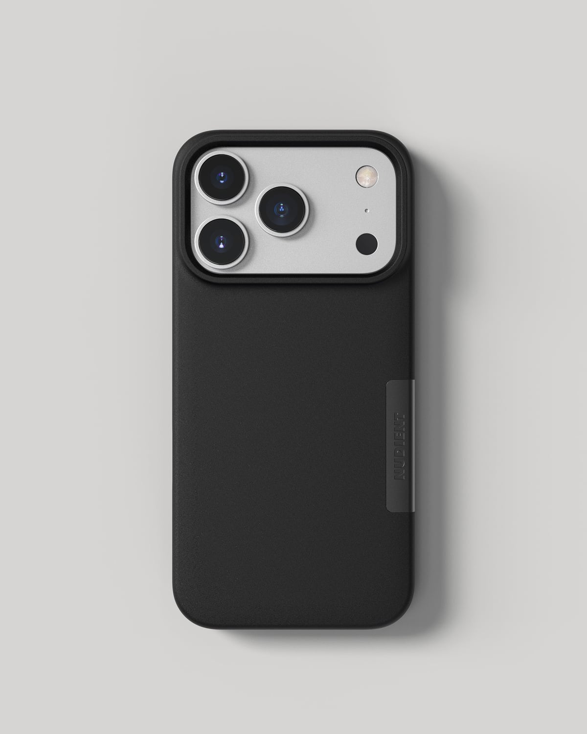 NUDIENT iPhone17Pro ケース カバー ブラック Thin Case MagSafe - Ink Black - iPhone 17 Pro – NUDIENT