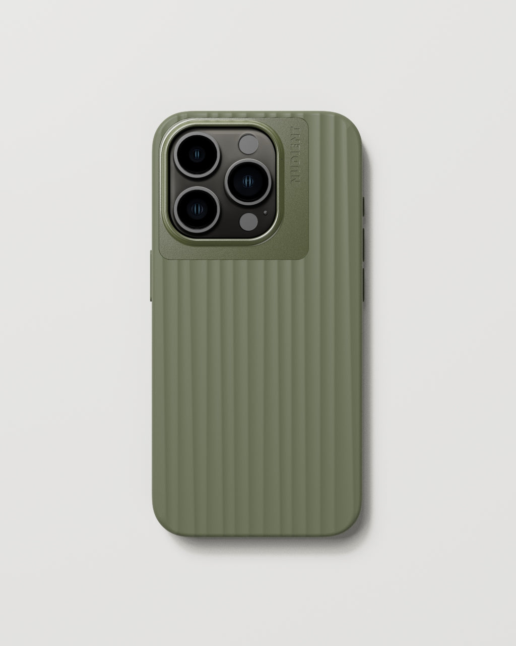 Bold Case - iPhone 15 Pro - MagSafe - Olive Green | Mobile phone Case accessories from NUDIENT Bold Case - iPhone 15 Pro - MagSafe - Olive Green | Mobile phone Case accessories from NUDIENT