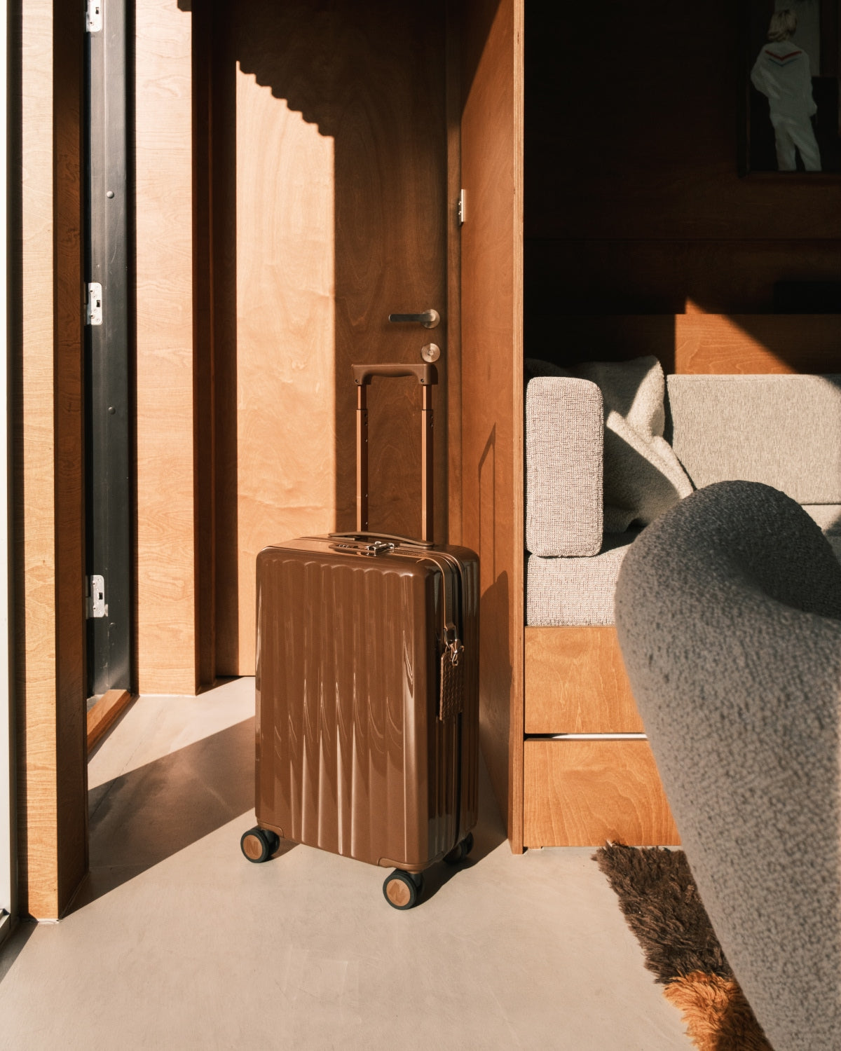 Chestnut Brown - Bold Cabin Bag V2 + Bold Check-In (L) Bag V2 Bundle