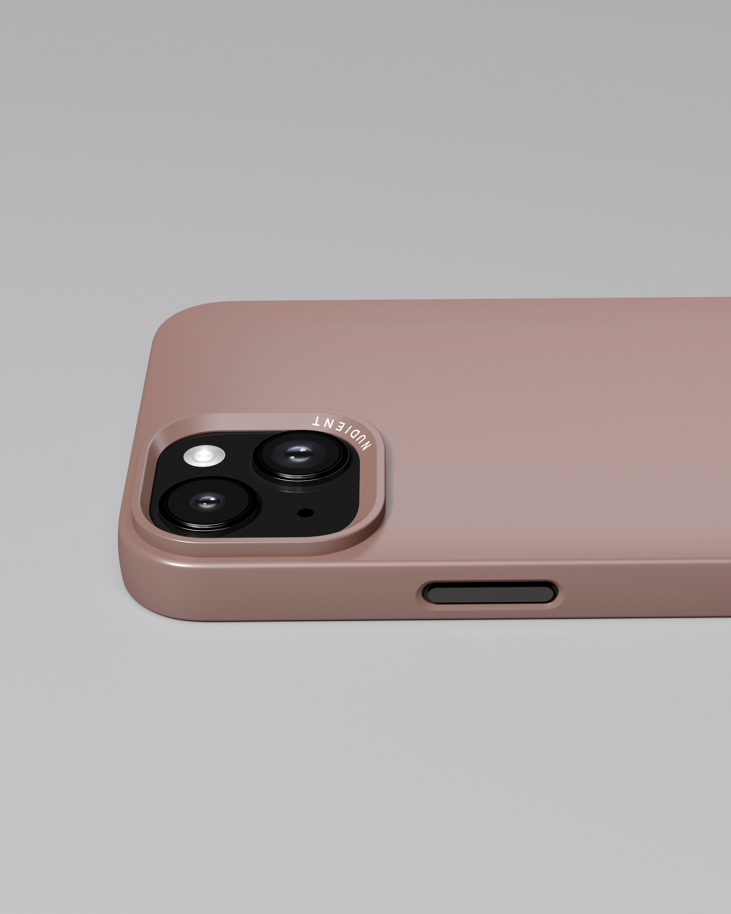 【美品】iPhone 14 13 NUDIENT スマホケース　ピンク Thin Case - Dusty Pink - iPhone 14 Plus – NUDIENT