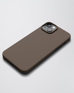 Thin Case - iPhone 14 Plus - Cedar Brown | Mobile phone Case accessories from NUDIENT Thin Case - iPhone 14 Plus - Cedar Brown | Mobile phone Case accessories from NUDIENT