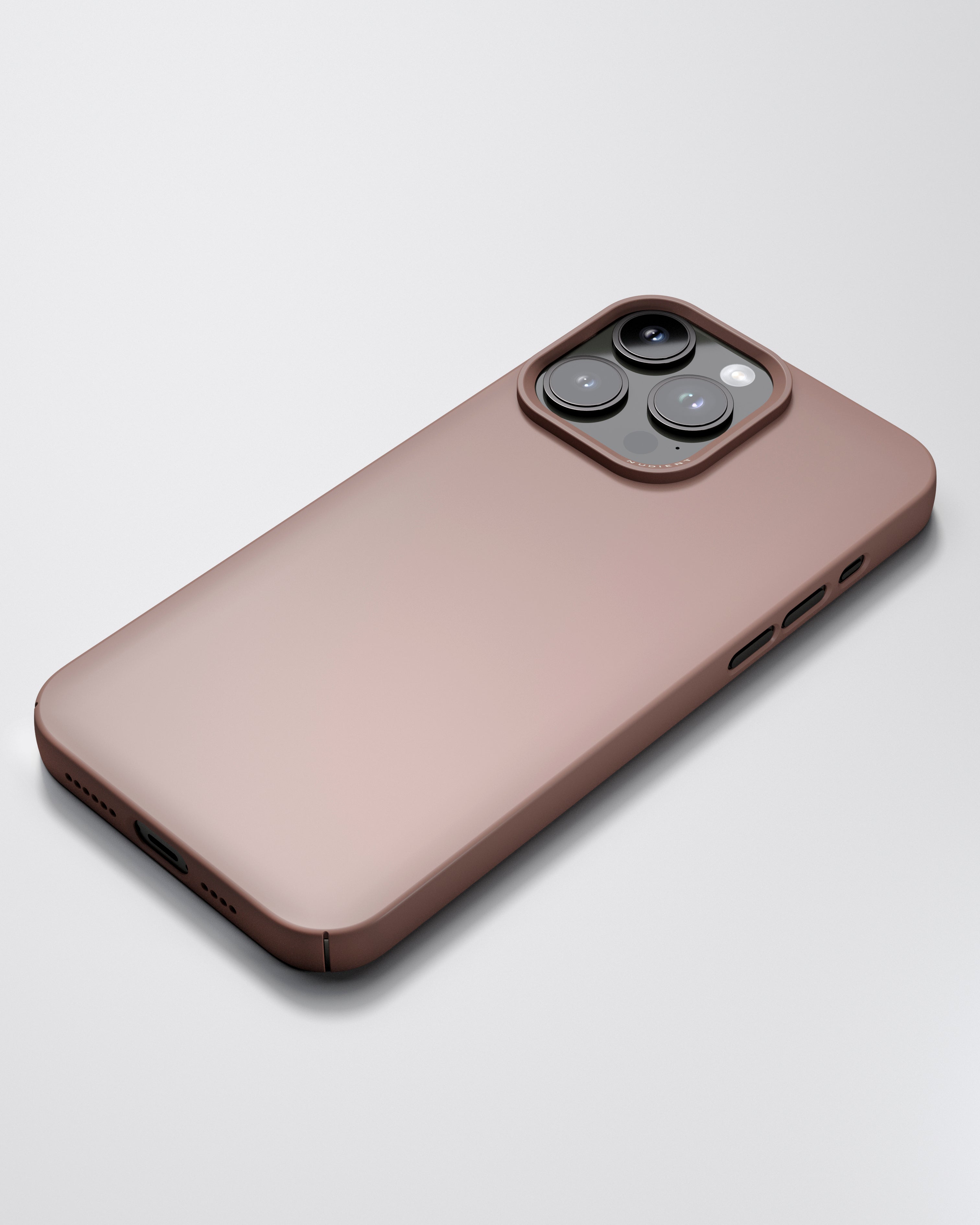 iPhone 14 Pro Maxケース　ヌードピンク Thin Case - Dusty Pink - iPhone 14 Pro Max – NUDIENT