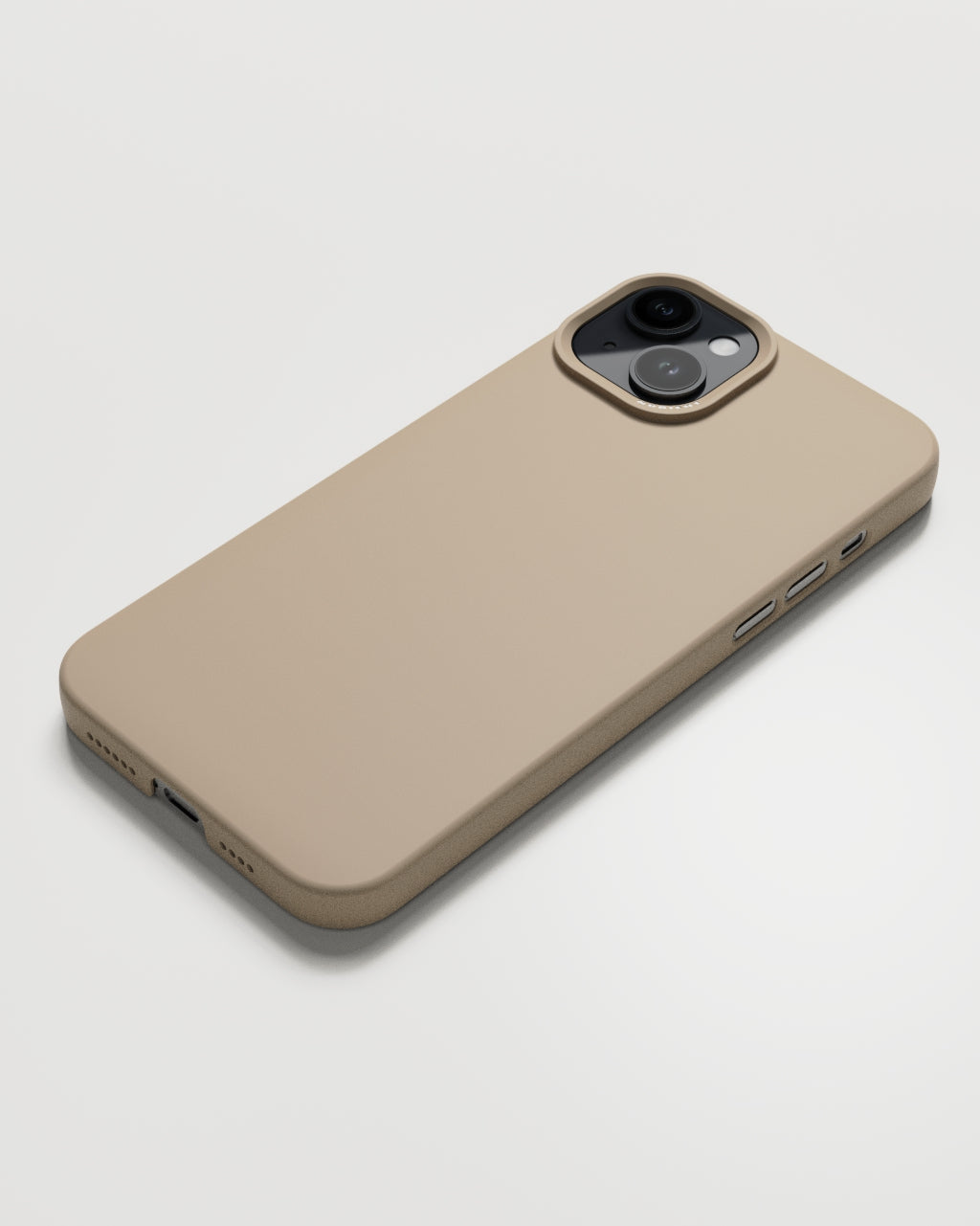 Thin Case - Clay Beige - iPhone 15 Plus – NUDIENT