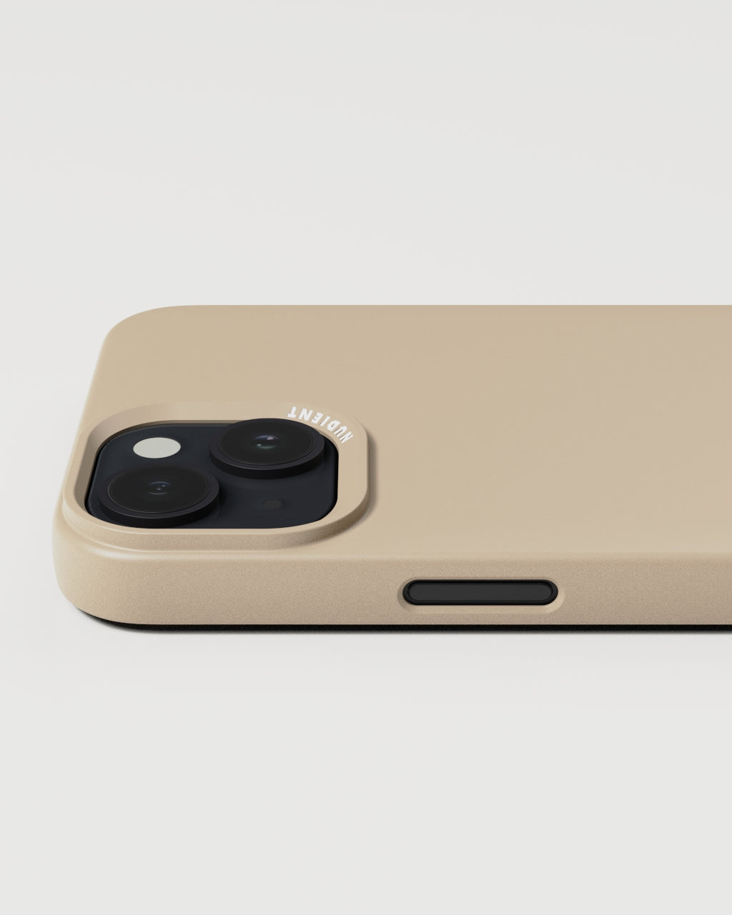 Thin Case - Clay Beige - iPhone 15 Plus – NUDIENT