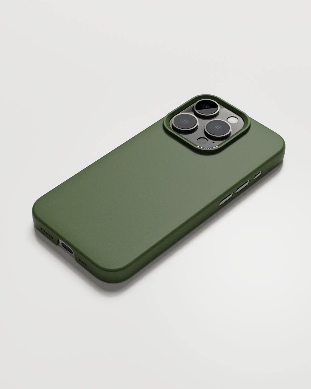 Thin Case - Pine Green - iPhone 15 Pro – NUDIENT