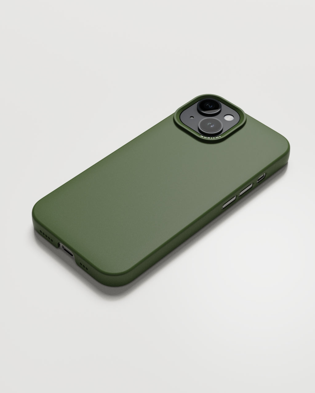 Thin Case MagSafe - Pine Green - iPhone 15 – NUDIENT
