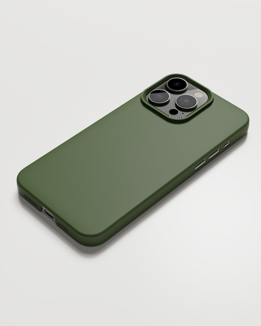 Thin Case MagSafe - Pine Green - iPhone 15 Pro Max – NUDIENT