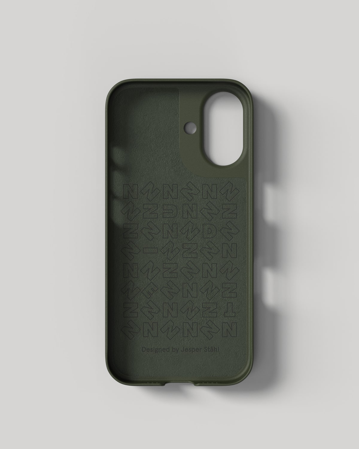 Thin Case - Pine Green - iPhone 17 – NUDIENT