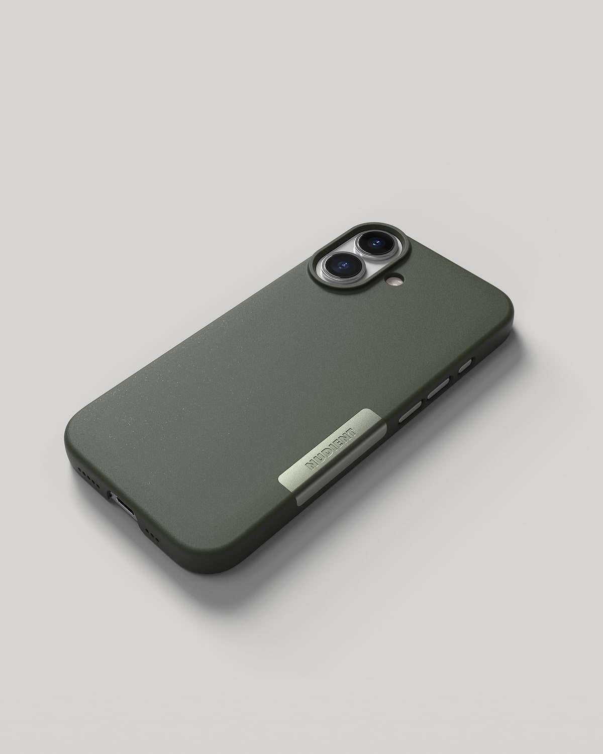 Thin Case - Pine Green - iPhone 17 – NUDIENT