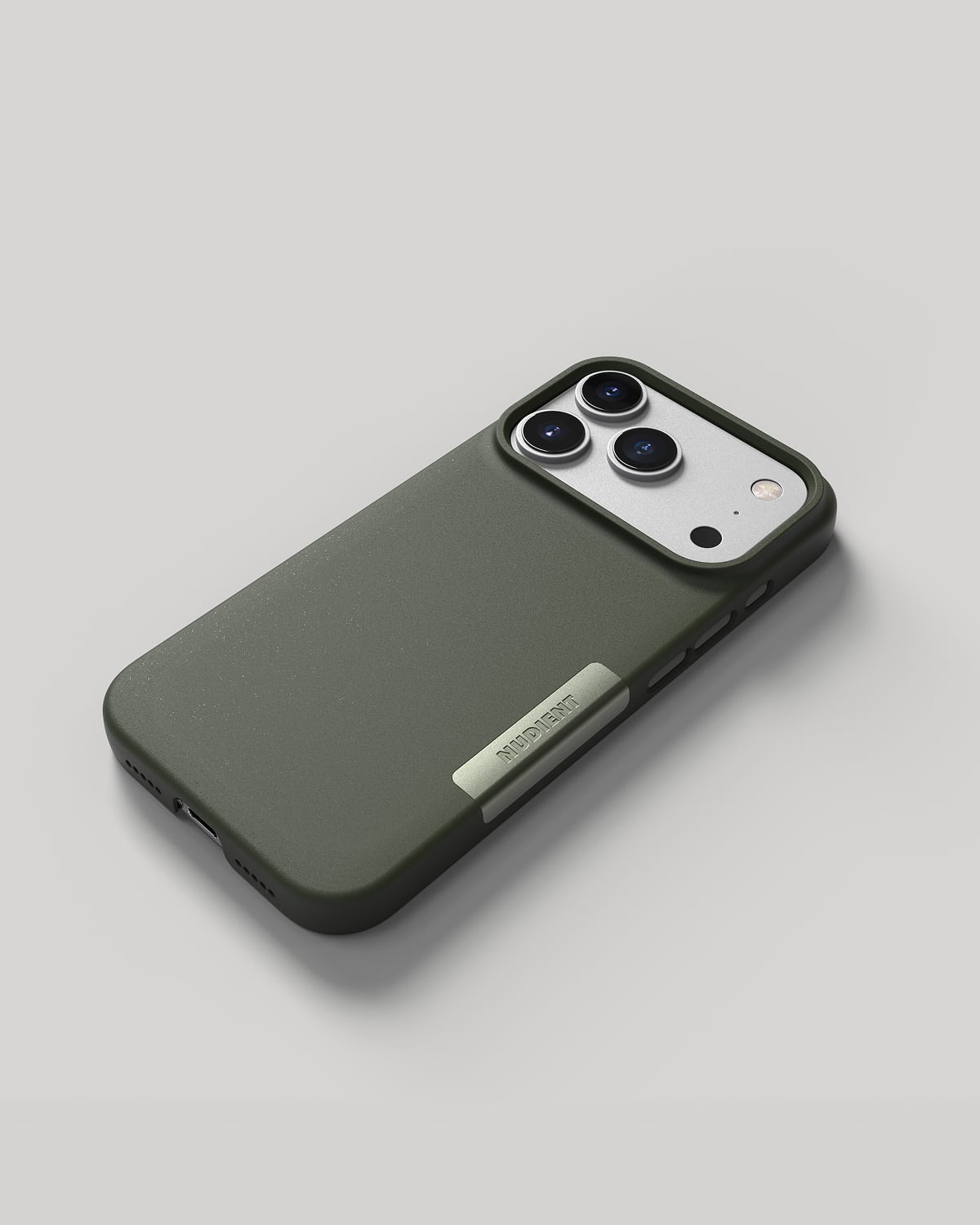 Thin Case - Pine Green - iPhone 17 Pro – NUDIENT