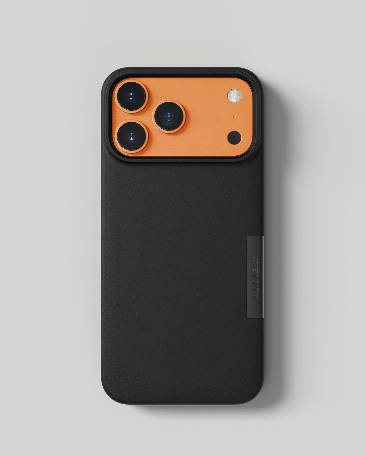 Thin Case - Ink Black - iPhone 17 Pro Max – NUDIENT