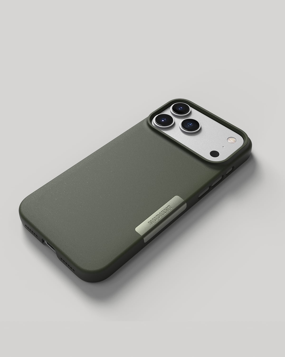 iPhone 17 Pro Max ケース NUDIENT おしゃれ Thin Case - Pine Green - iPhone 17 Pro Max – NUDIENT