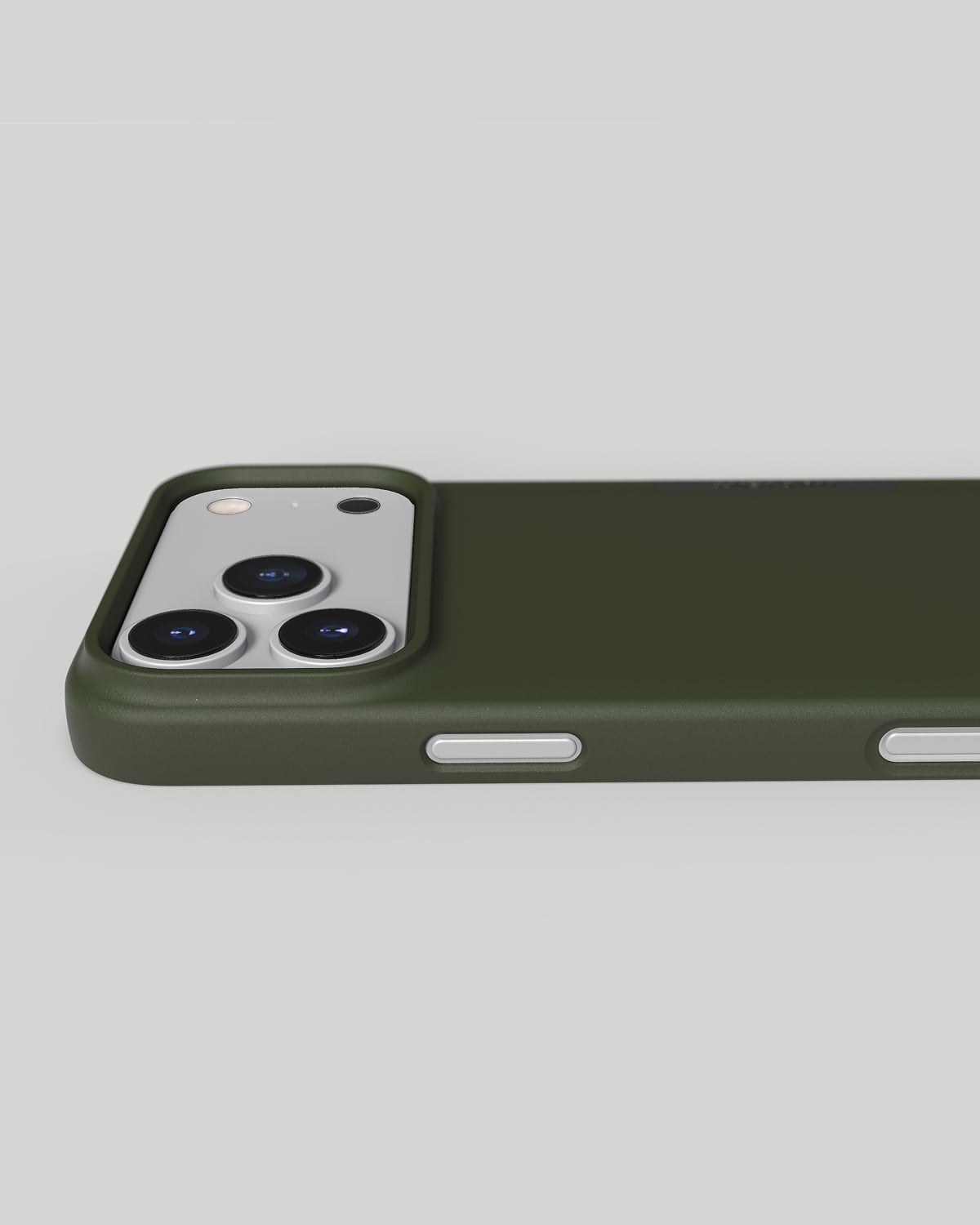 Thin Case - Pine Green - iPhone 17 Pro Max – NUDIENT