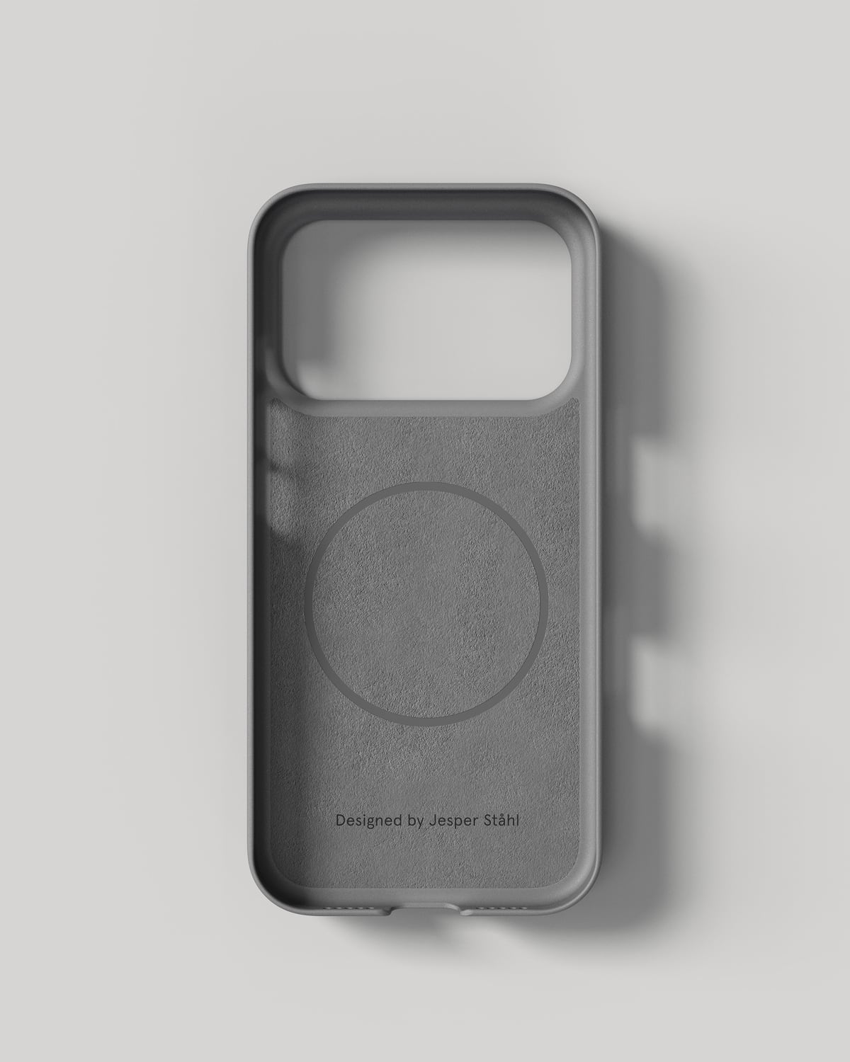 Thin Case MagSafe - Concrete Grey - iPhone 17 Pro – NUDIENT
