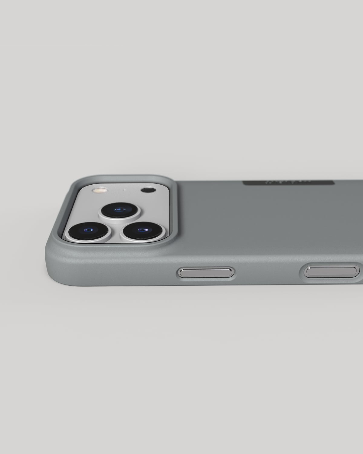 Thin Case MagSafe - Concrete Grey - iPhone 17 Pro – NUDIENT
