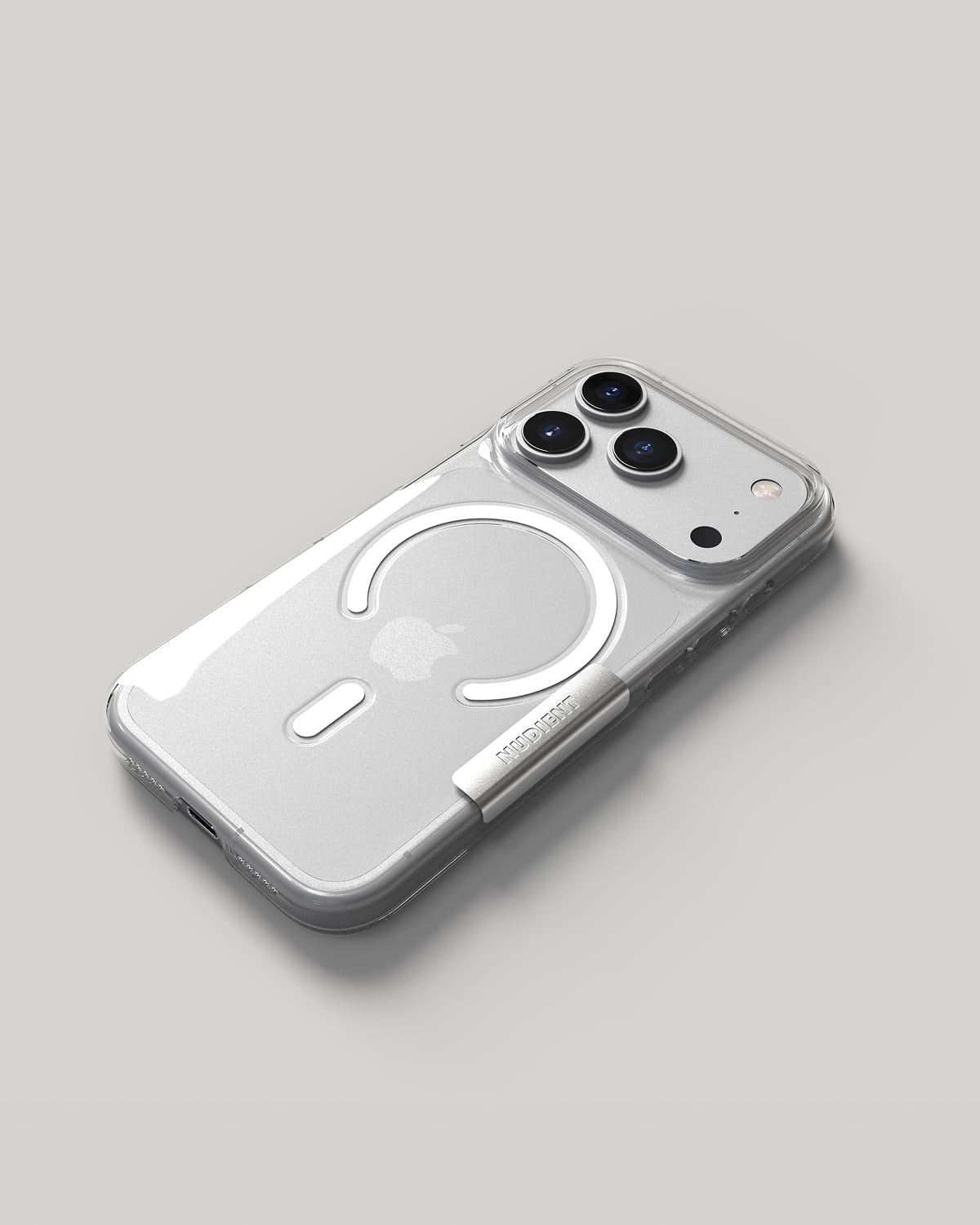 Thin Case MagSafe - Transparent - iPhone 17 Pro – NUDIENT