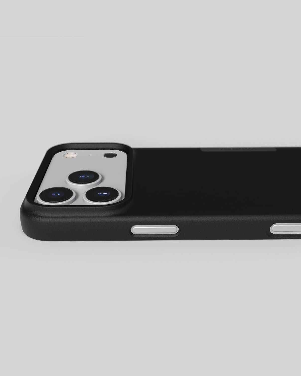 Thin Case MagSafe - Ink Black - iPhone 17 Pro Max – NUDIENT