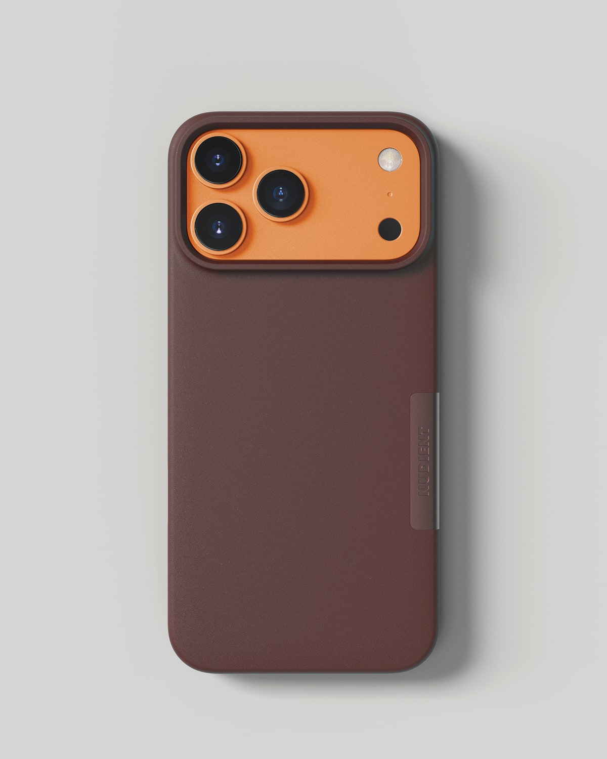 iPhoneアクセサリー NUDIENT iPhone 17 Pro MagSafe Thin Case MagSafe - Burgundy Red - iPhone 17 Pro Max – NUDIENT