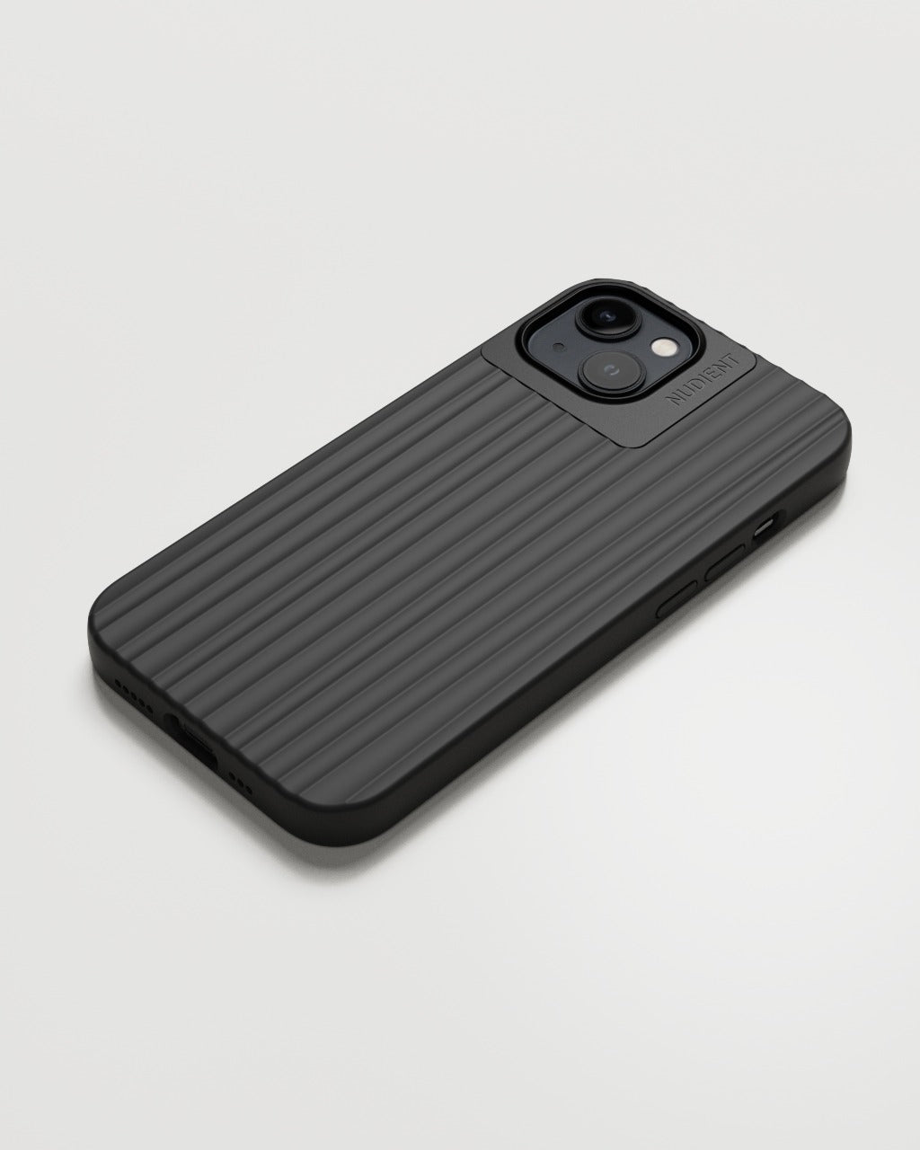 iPhoneアクセサリー NUDIENT BOLD CASE Charcoal Black Bold Case - Charcoal Black - iPhone 13 – NUDIENT