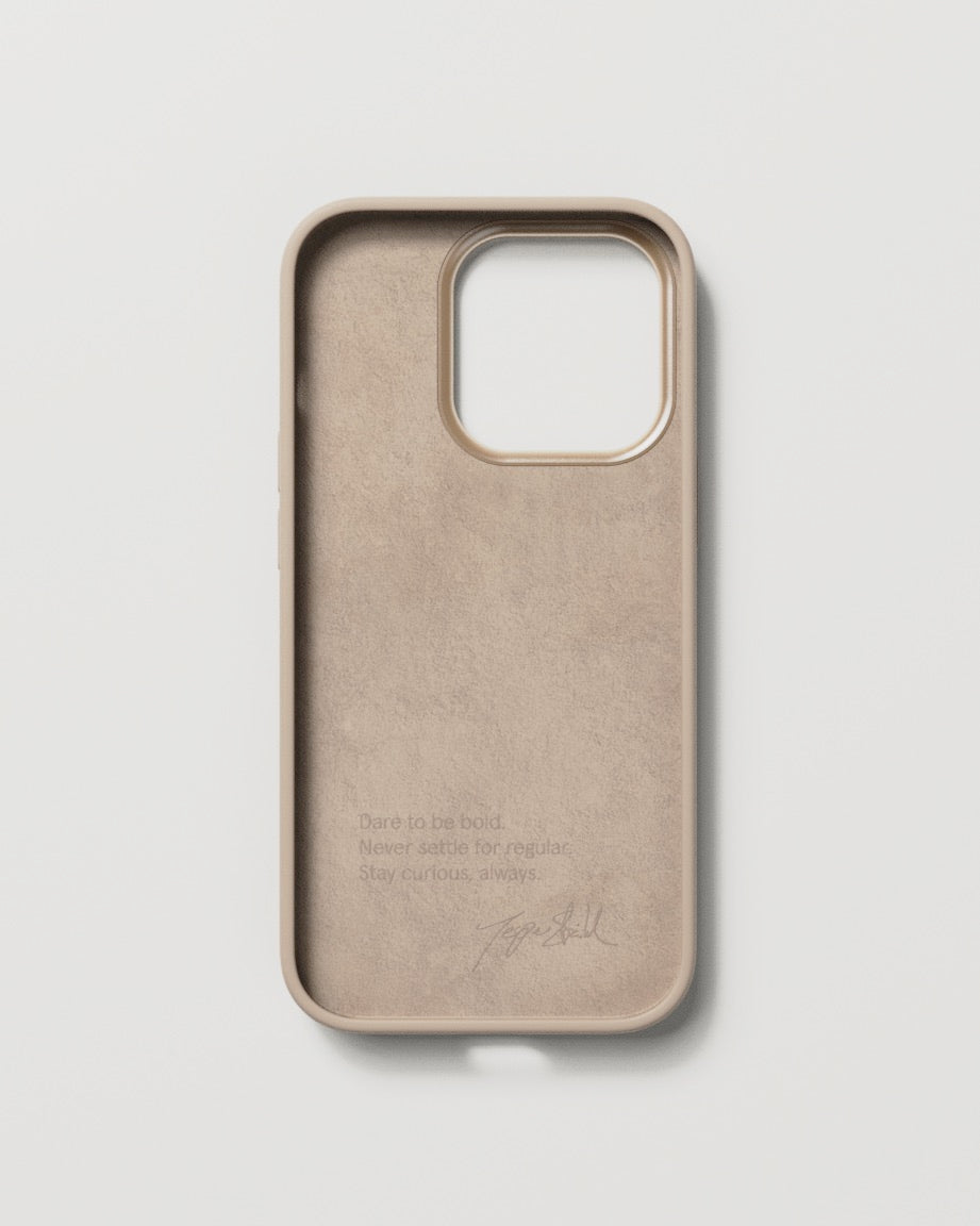 iPhoneアクセサリー iPhone 14 Pro NUDIENT Bold Case Bold Case - Linen Beige - iPhone 14 Pro – NUDIENT