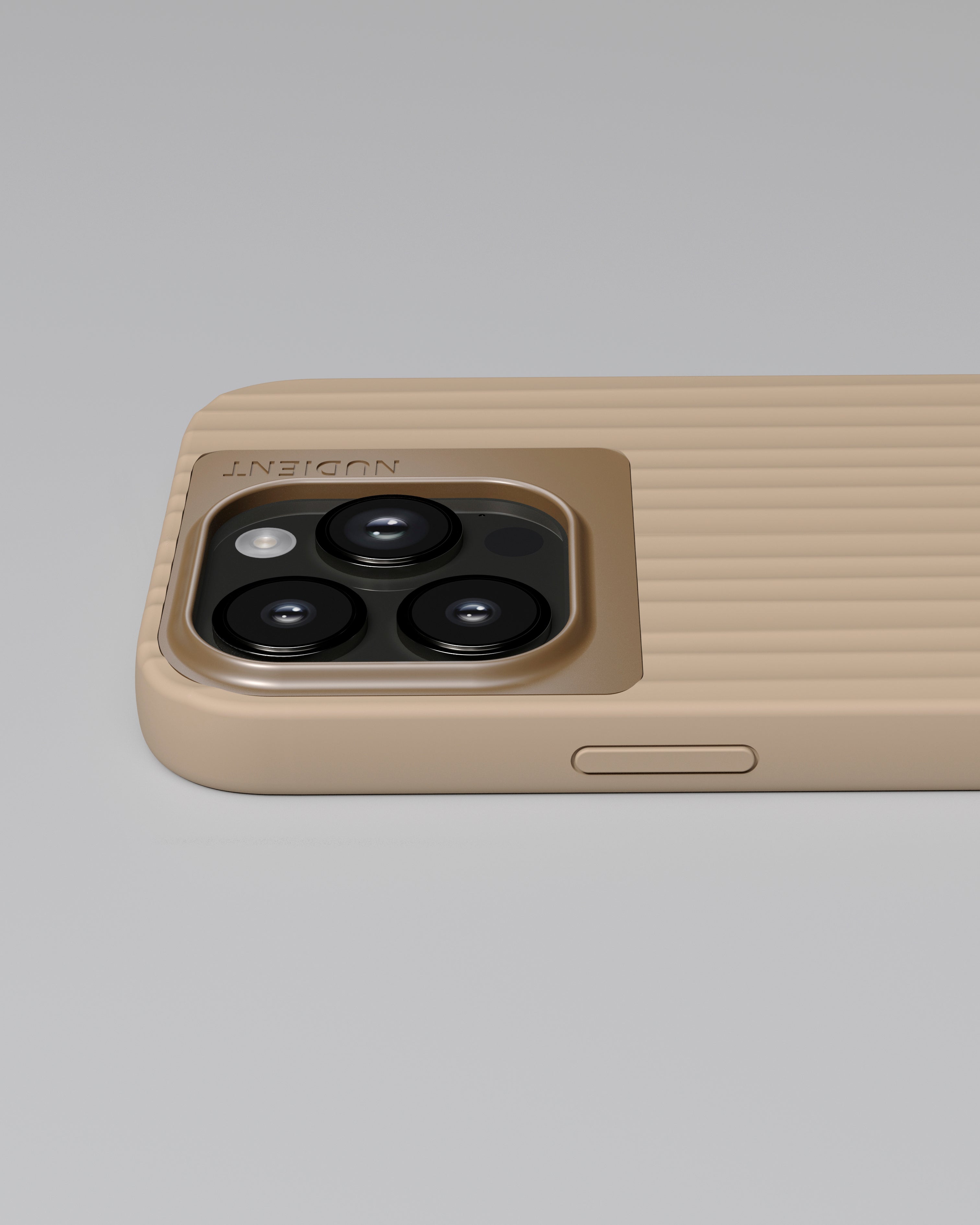iPhoneアクセサリー iPhone 14 Pro NUDIENT Bold Case Bold Case - Linen Beige - iPhone 14 Pro – NUDIENT