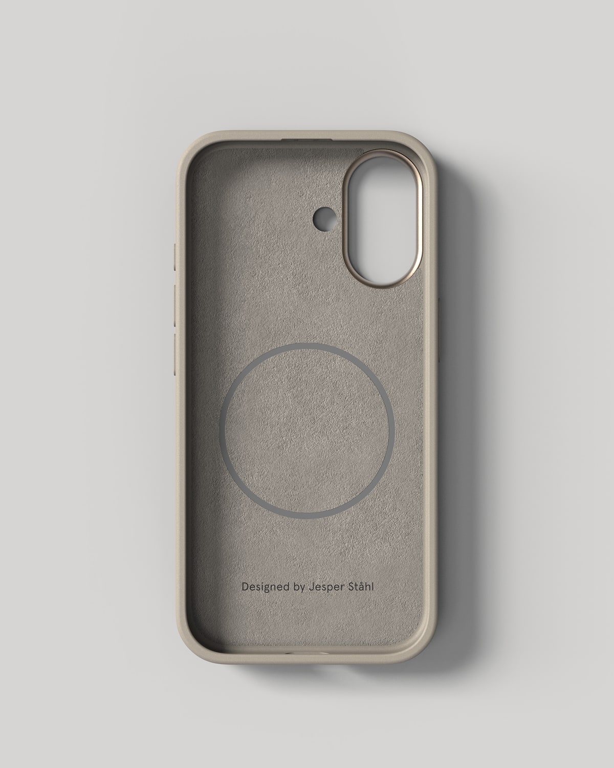 Bold Case - iPhone 17 - Linen Beige & Chalk White – NUDIENT