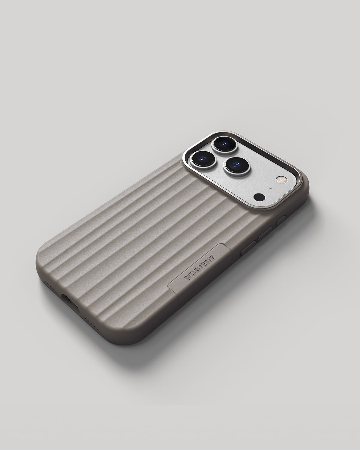 Bold Case MagSafe - Greige - iPhone 17 Pro – NUDIENT