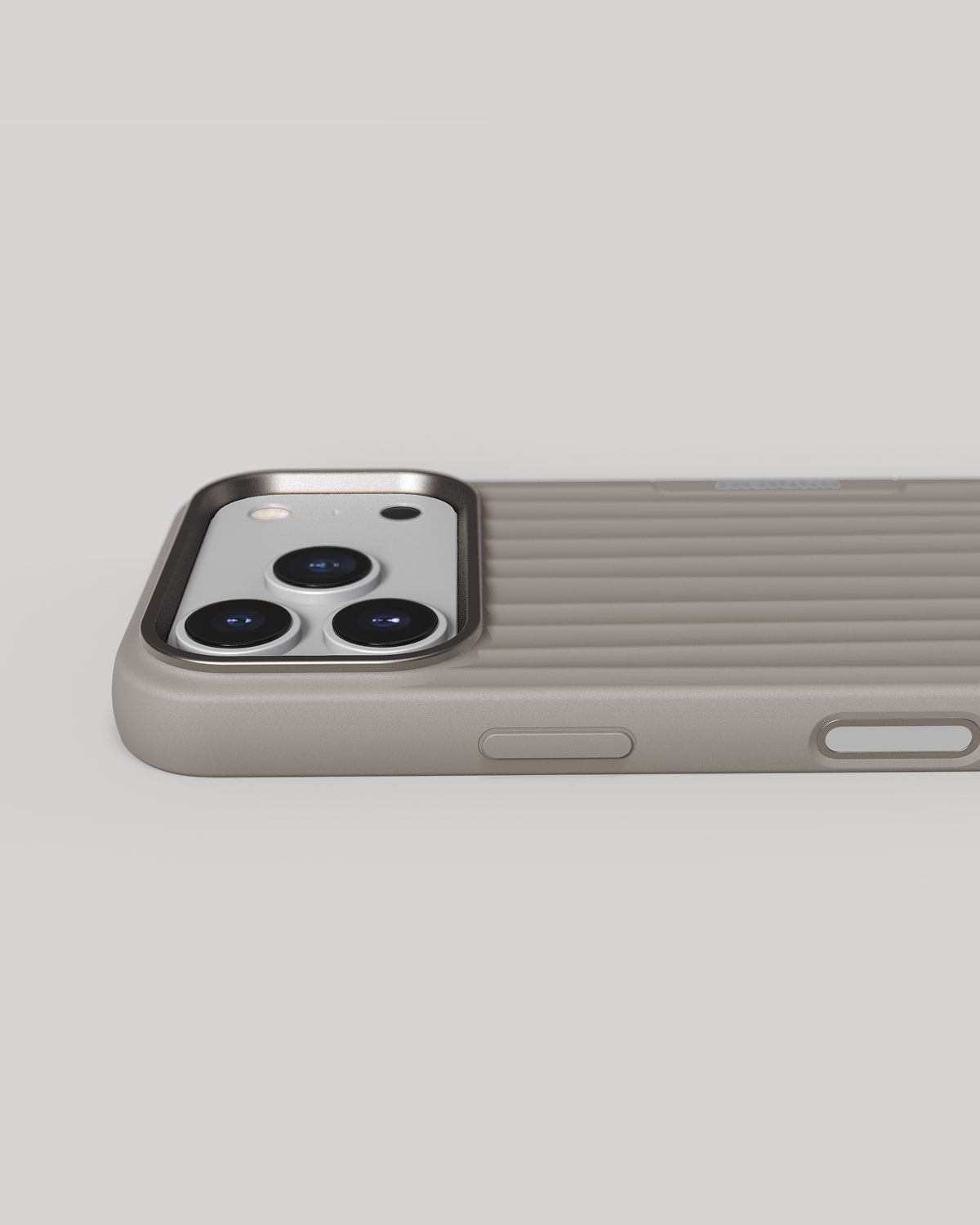 Bold Case MagSafe - Greige - iPhone 17 Pro – NUDIENT