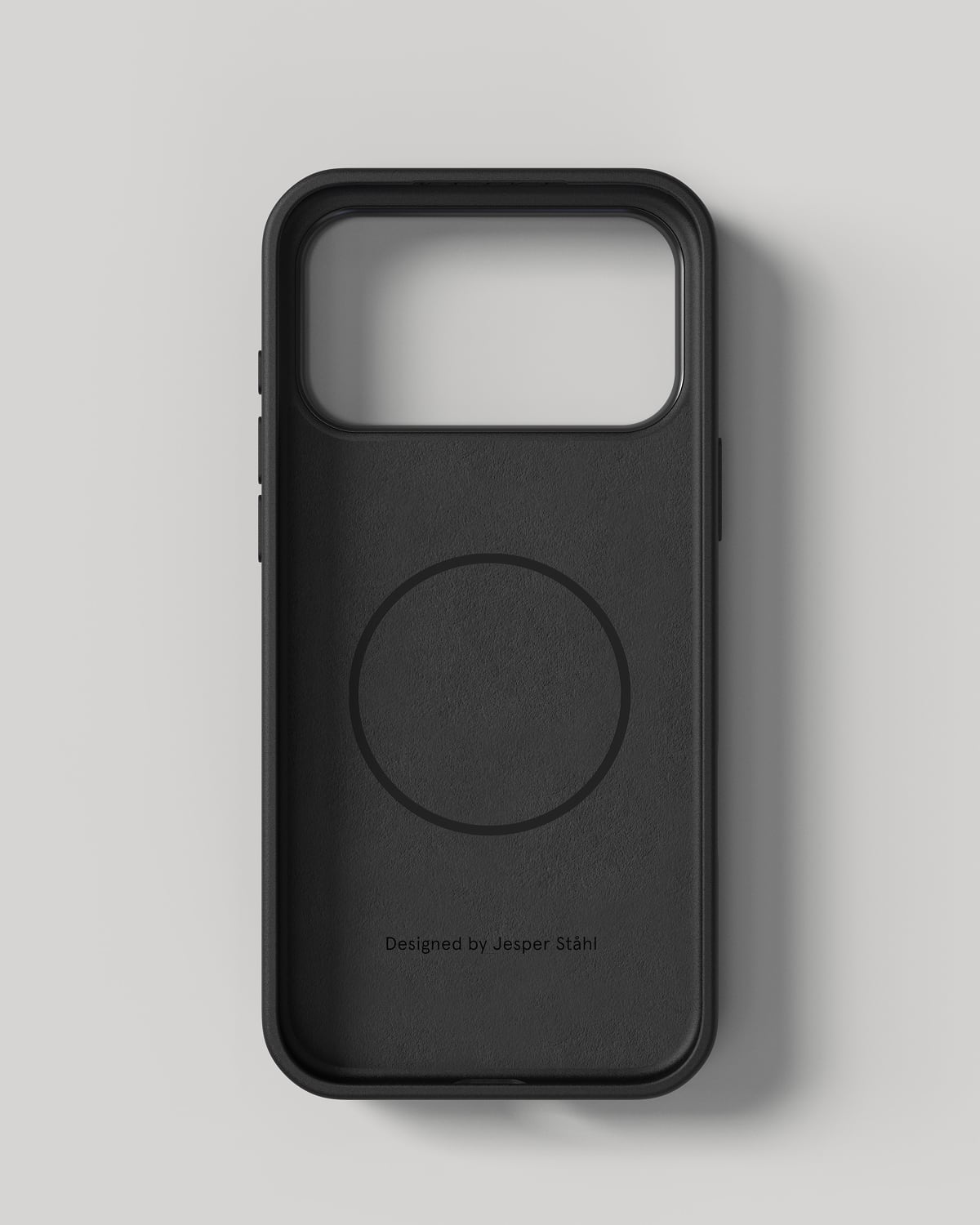 NUDIENT iPhone17Pro ケース カバー ブラック Bold Case MagSafe - Charcoal Black - iPhone 17 Pro Max – NUDIENT