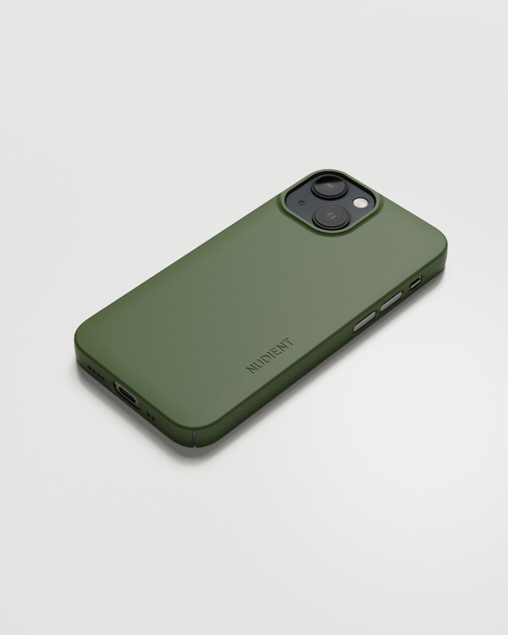 Thin Case MagSafe - Pine Green - iPhone 13 Mini – NUDIENT