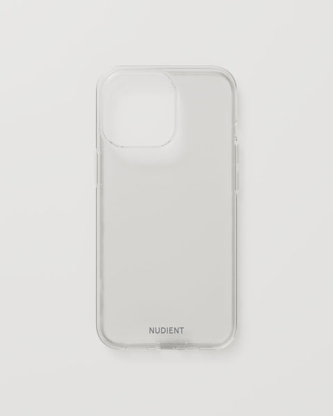 Transparent Case - iPhone 13 Pro - 100% Transparent | Mobile phone Case accessories from NUDIENT Transparent Case - iPhone 13 Pro - 100% Transparent | Mobile phone Case accessories from NUDIENT