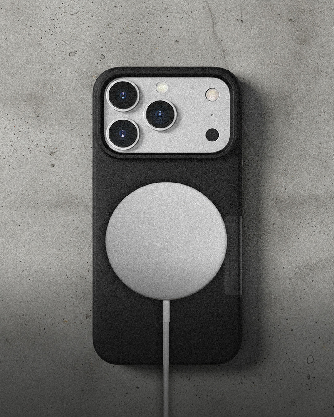 iPhoneアクセサリー NUDIENT iPhone 17 Pro MagSafe Thin Case MagSafe - Concrete Grey - iPhone 17 Pro – NUDIENT