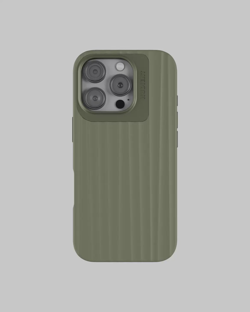 iPhoneアクセサリー NUDIENT Bold Case iPhone16Pro Urban Grey Bold Case MagSafe - Urban Grey - iPhone 16 – NUDIENT